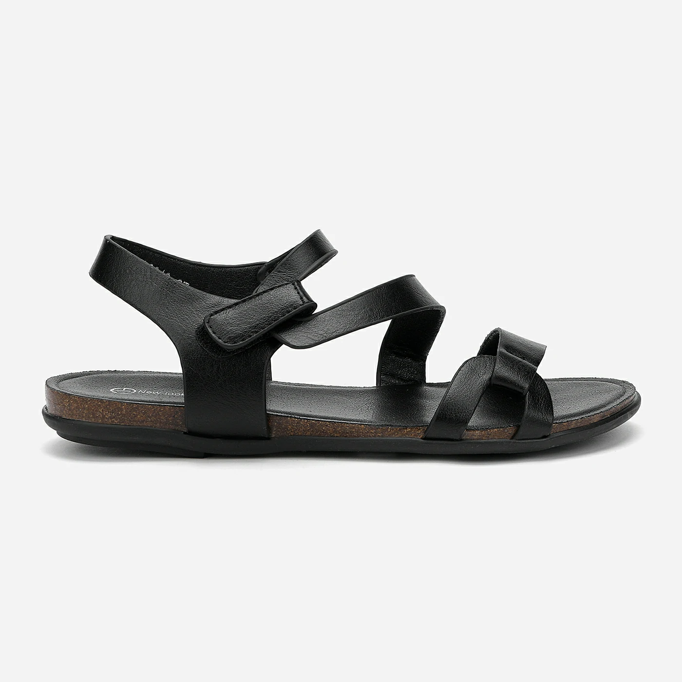 סנדל שטוח שחור 36