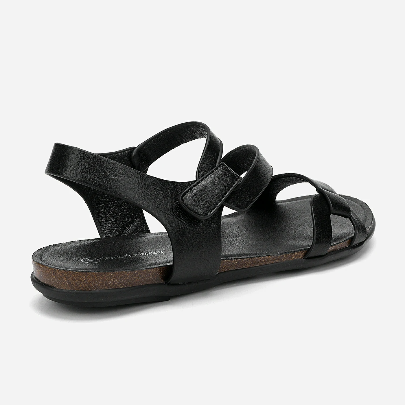 סנדל שטוח שחור 36