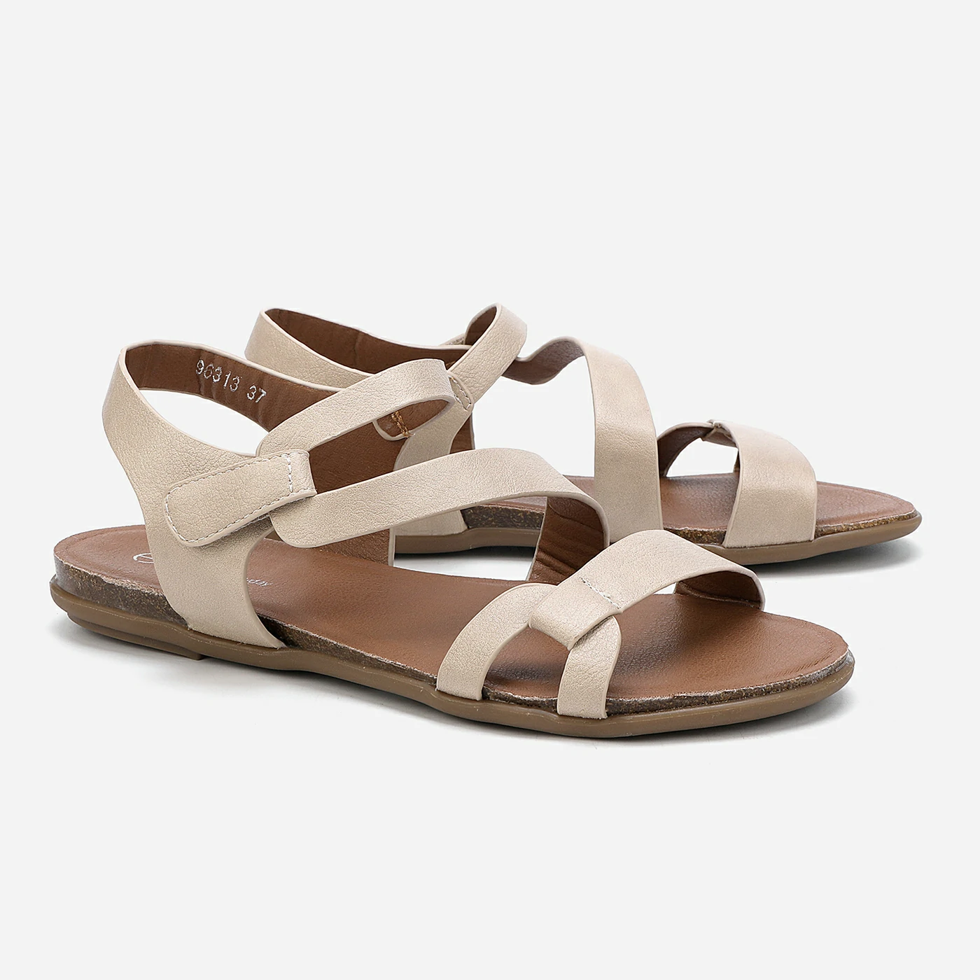 סנדל שטוח בז 36