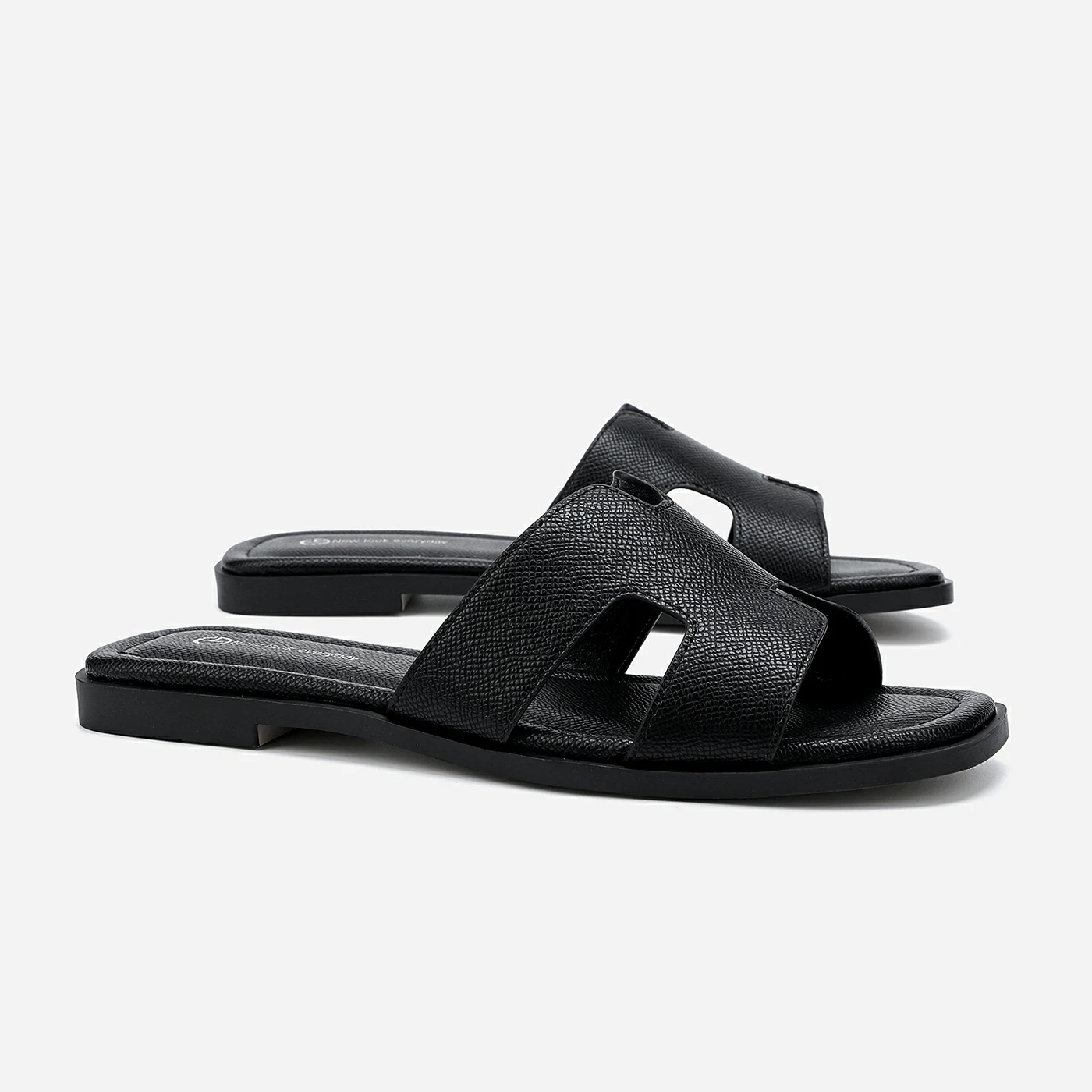 כפכף שטוח שחור 36