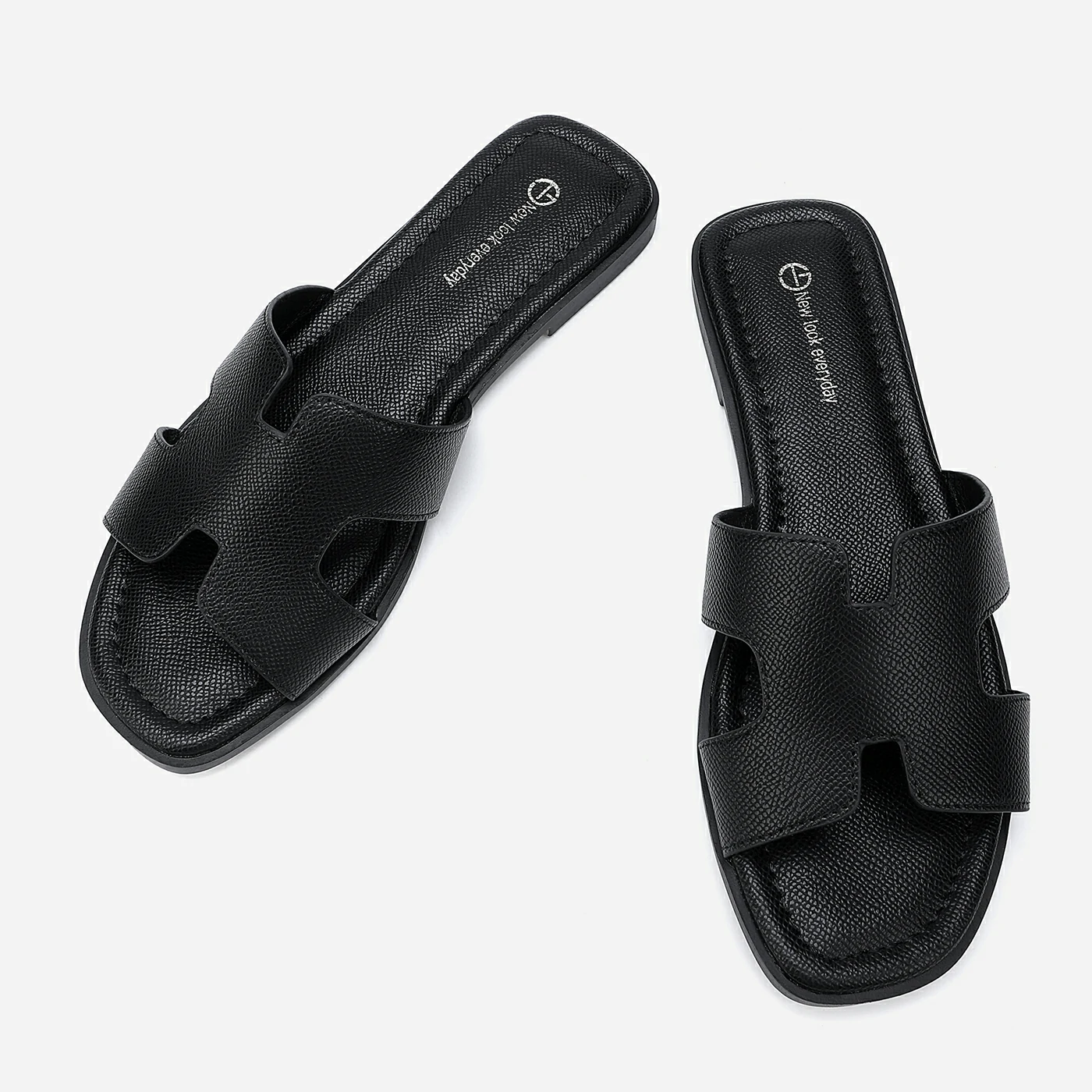 כפכף שטוח שחור 36