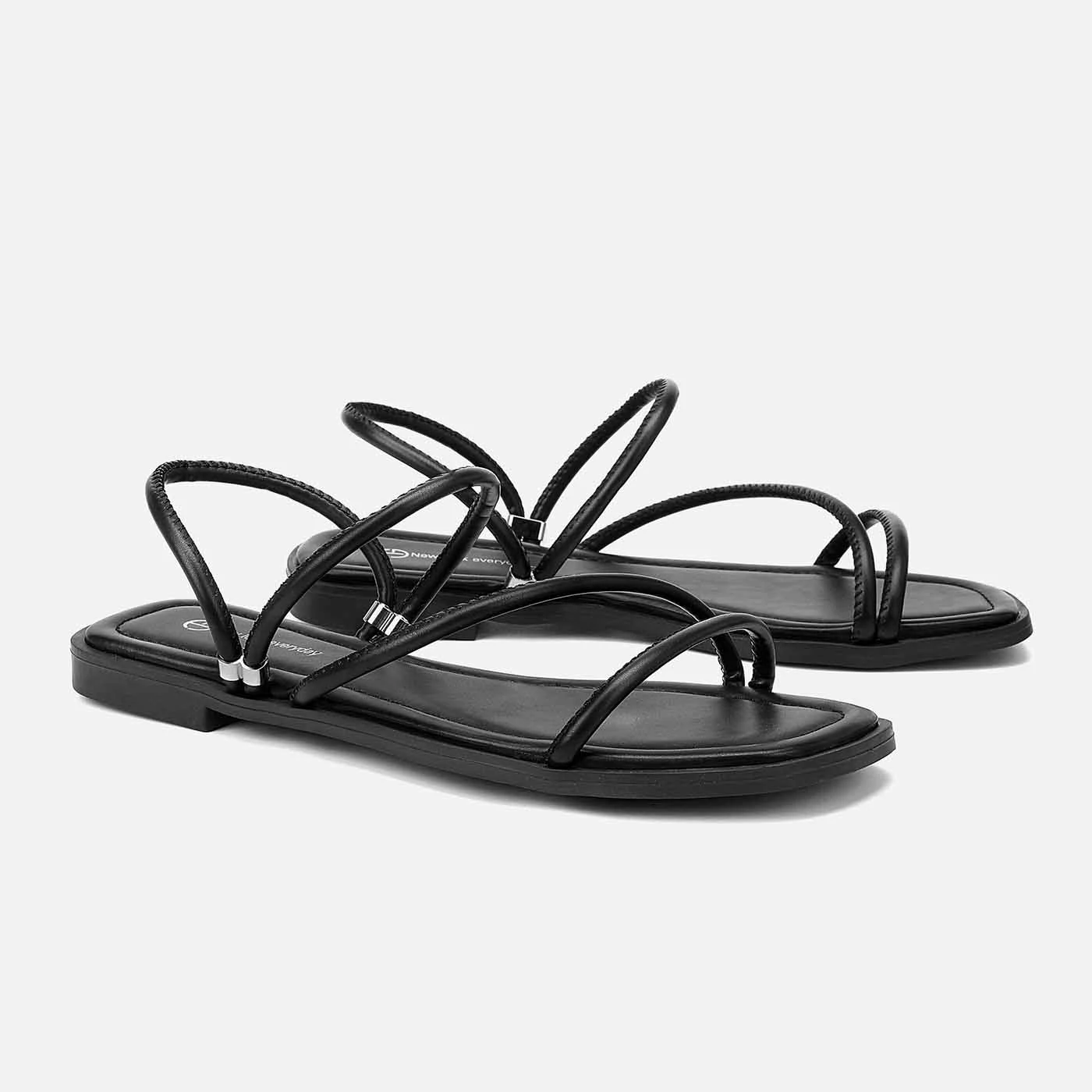 כפכף שטוח שחור 41