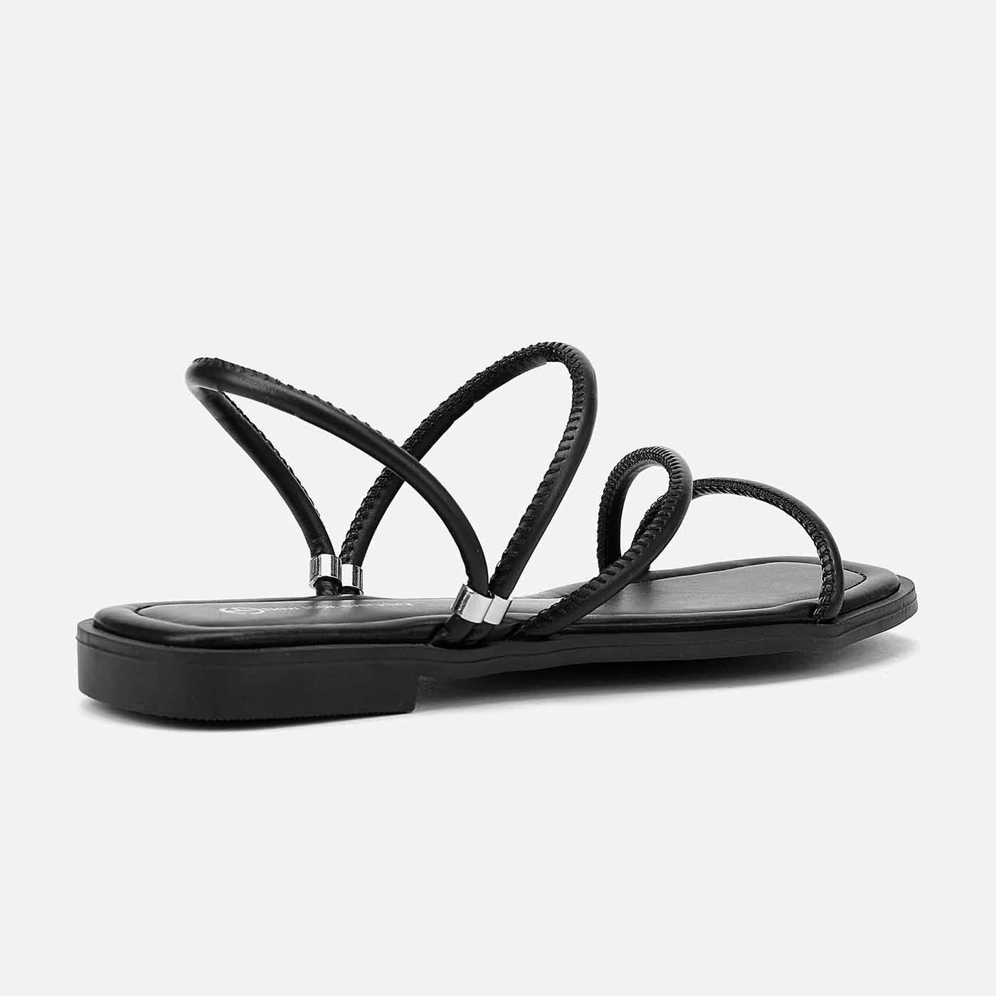 כפכף שטוח שחור 41