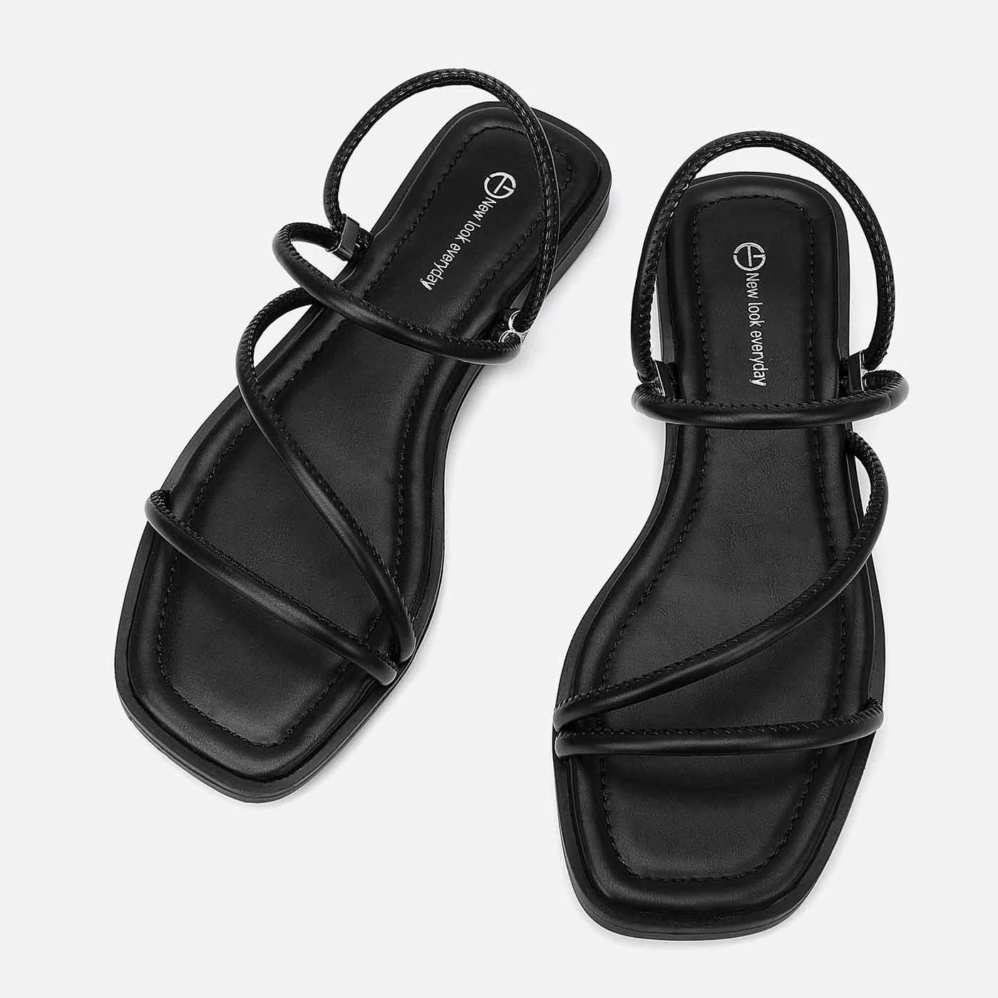 כפכף שטוח שחור 41