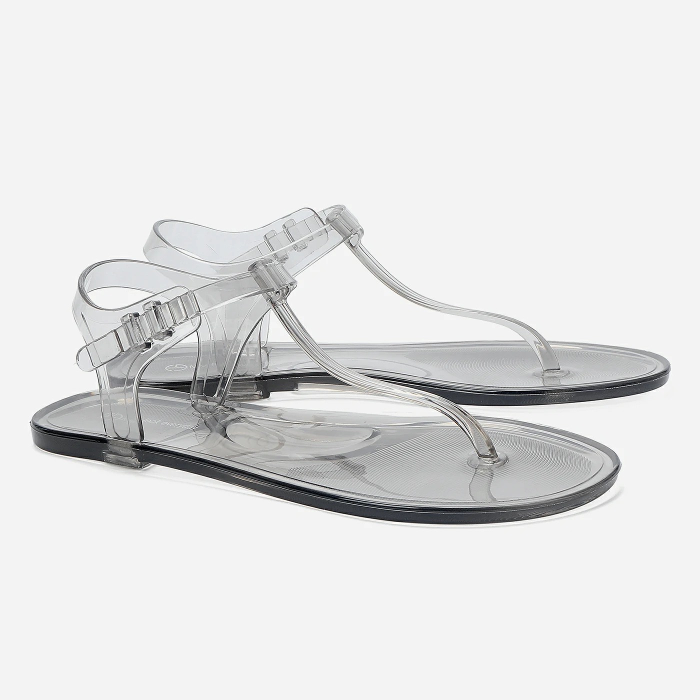 סנדל שטוח אפור 39