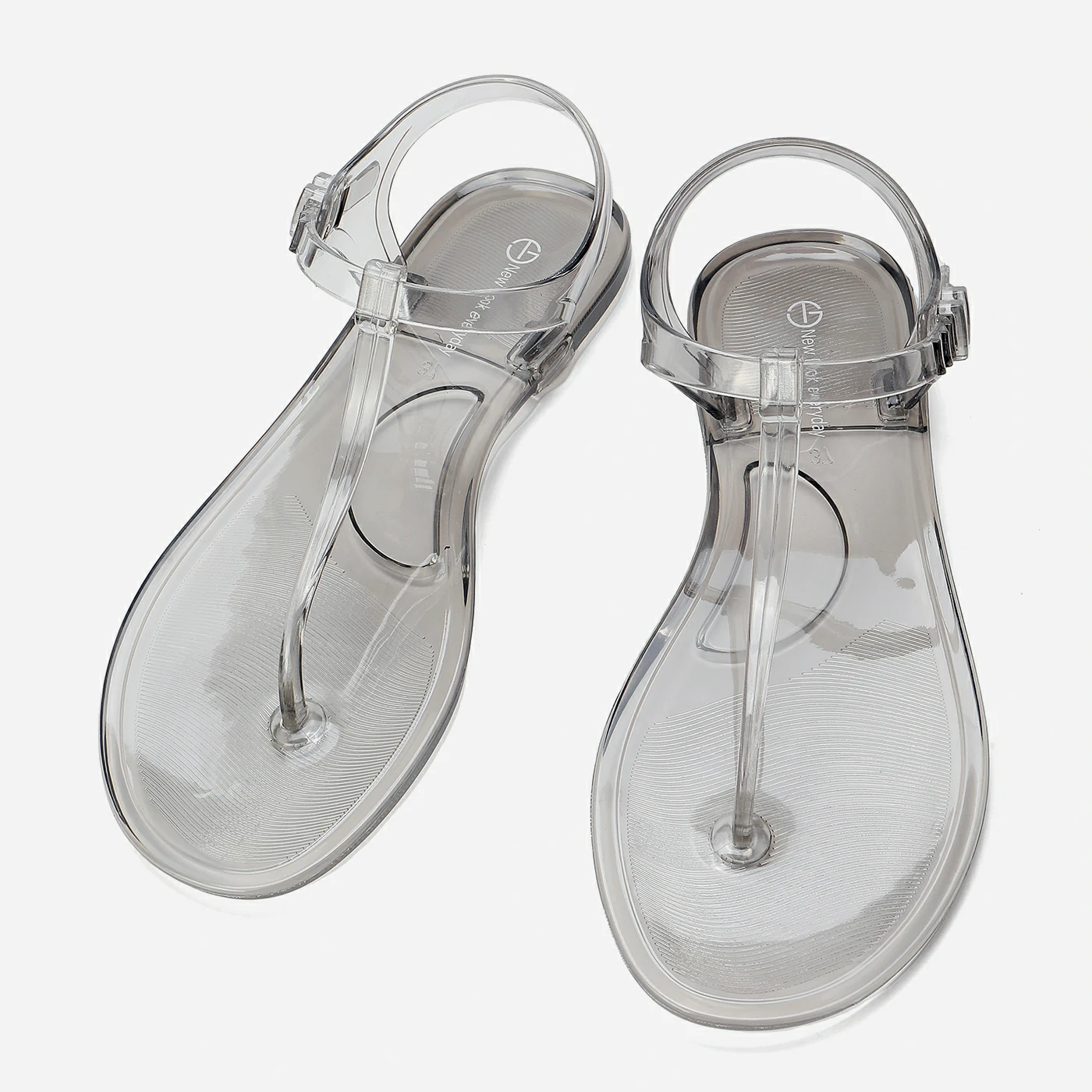 סנדל שטוח אפור 39