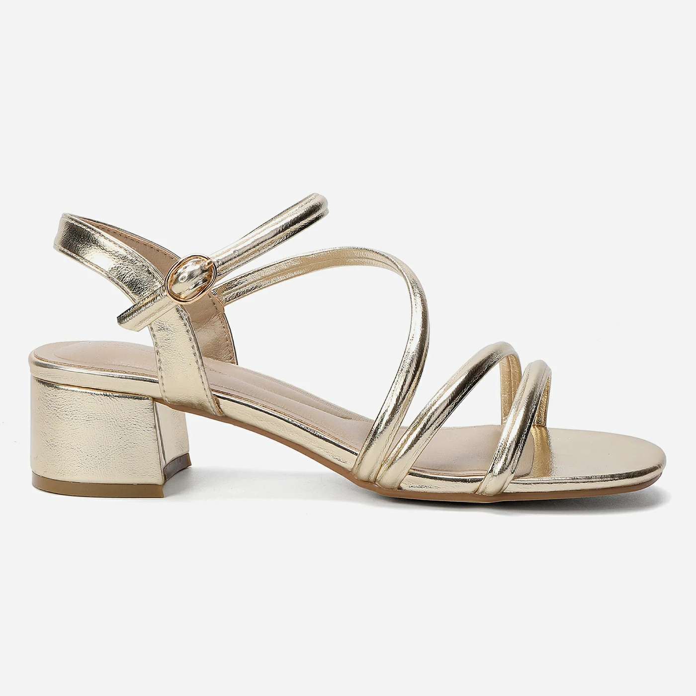 סנדל עקב זהב 38