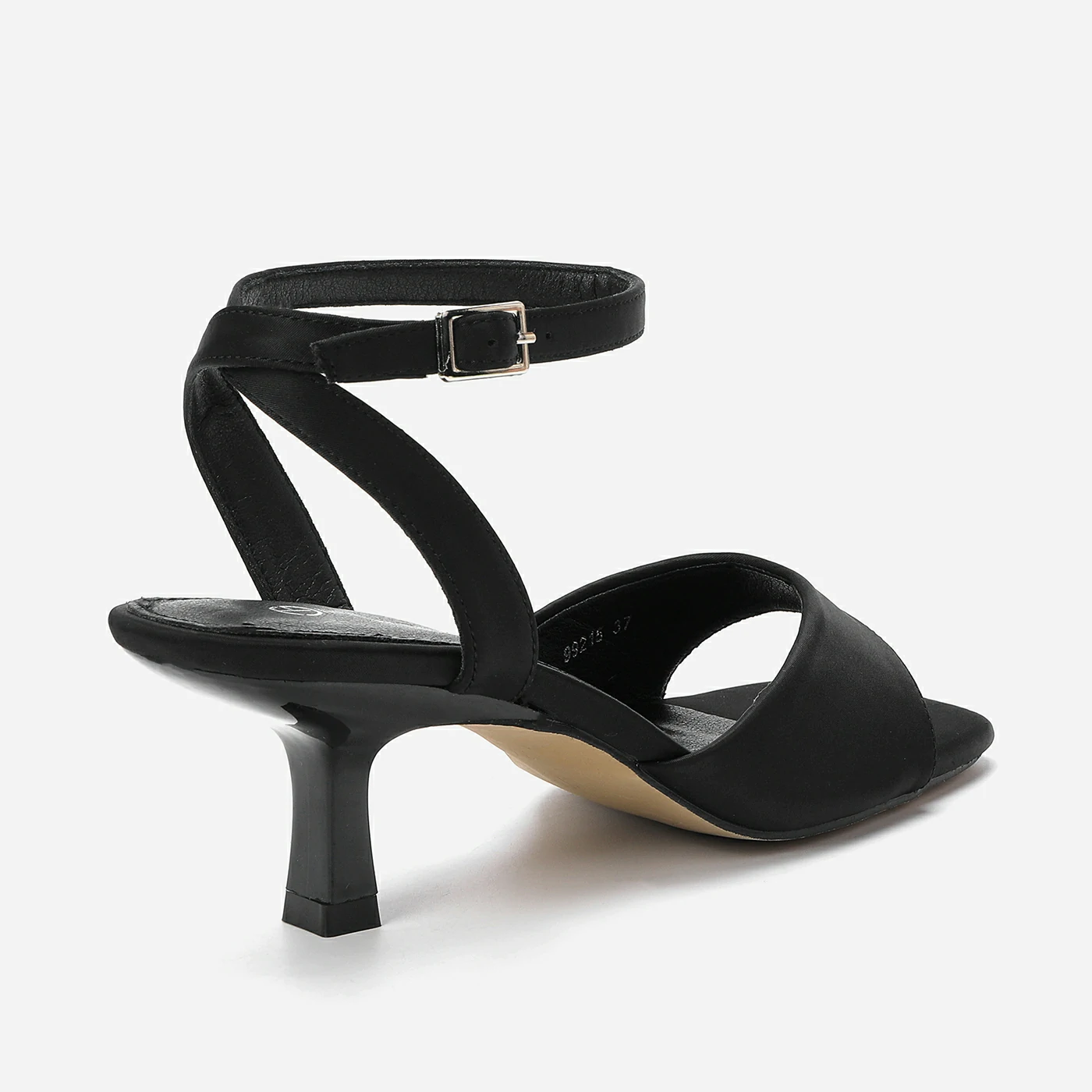 סנדל עקב שחור 36