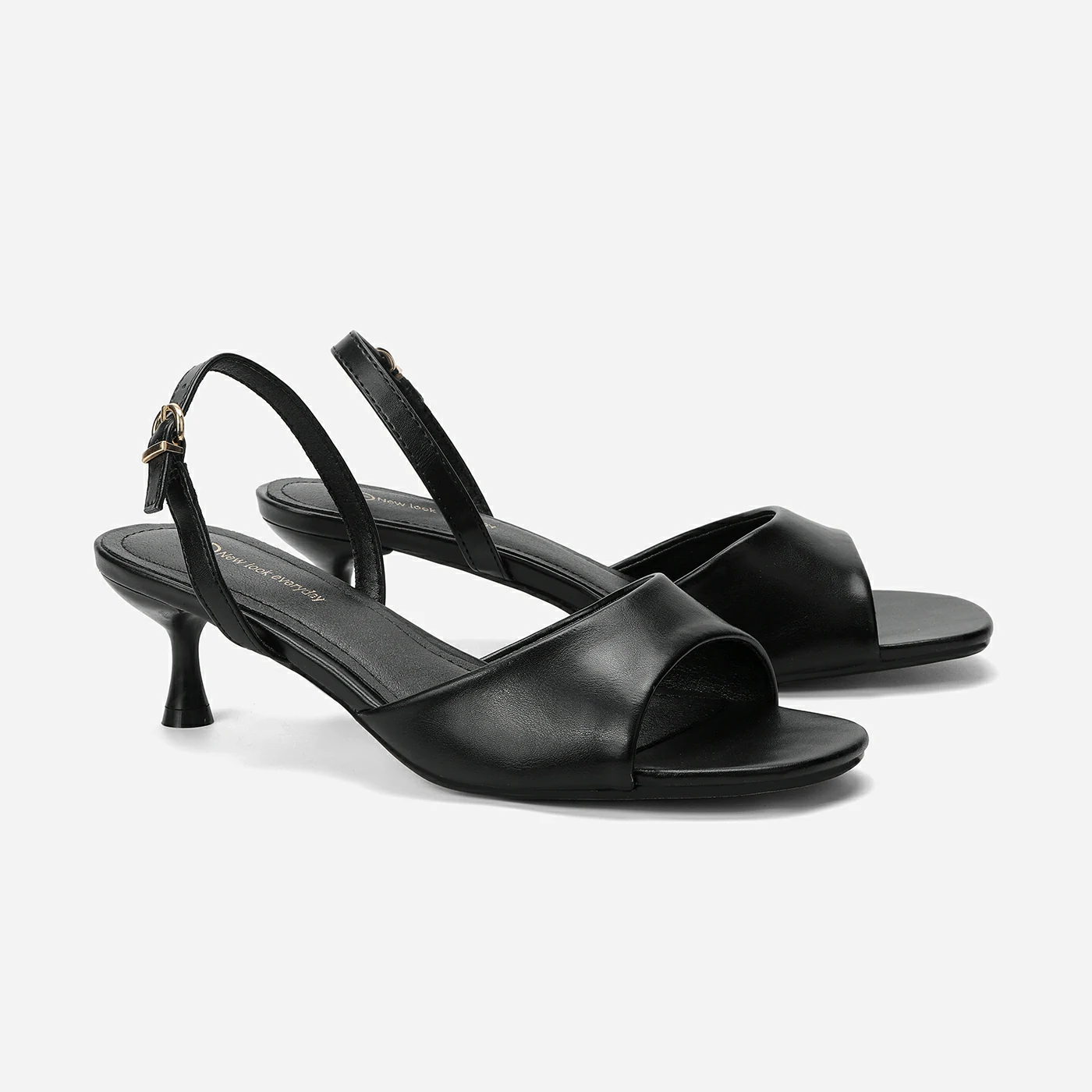 סנדל עקב שחור 37