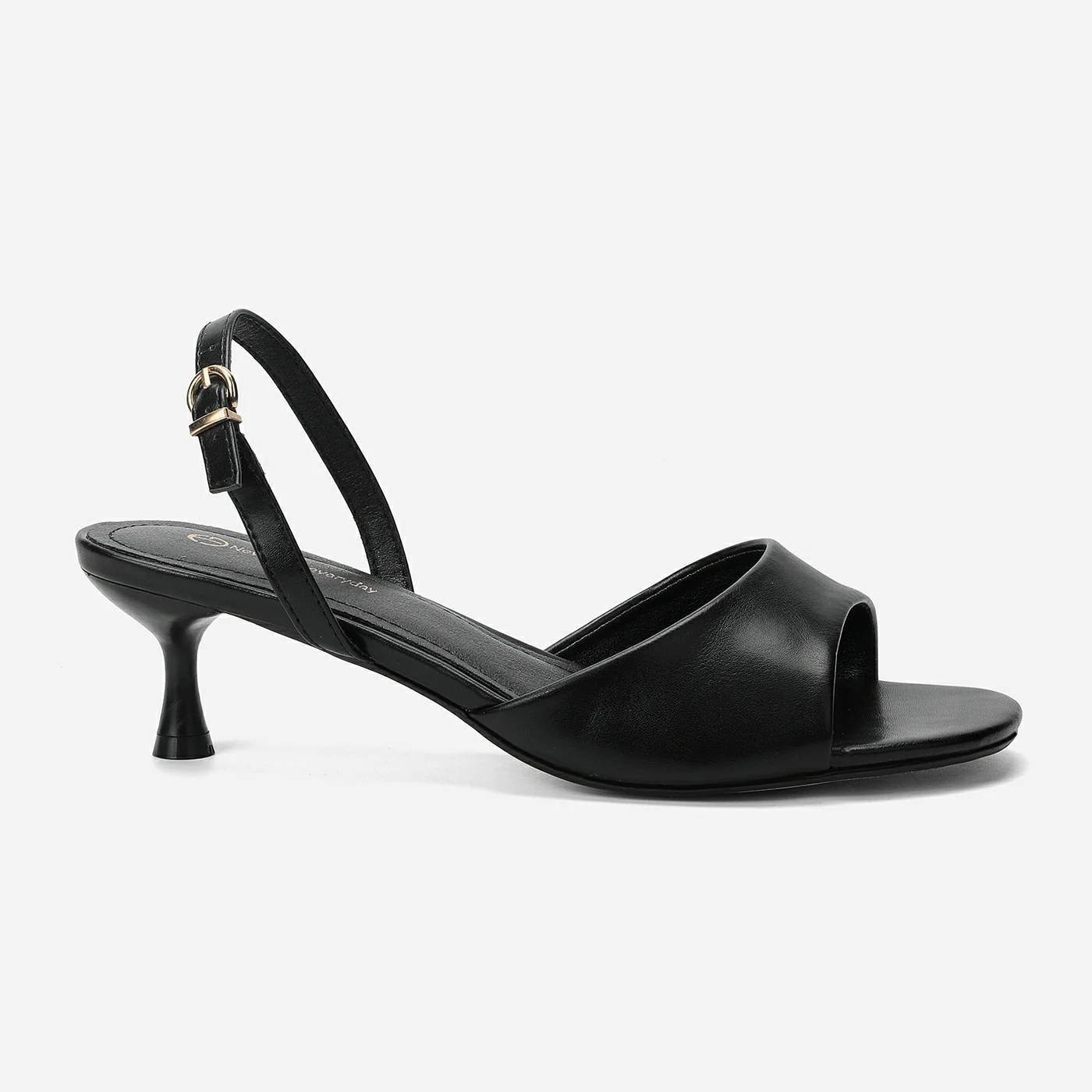 סנדל עקב שחור 37