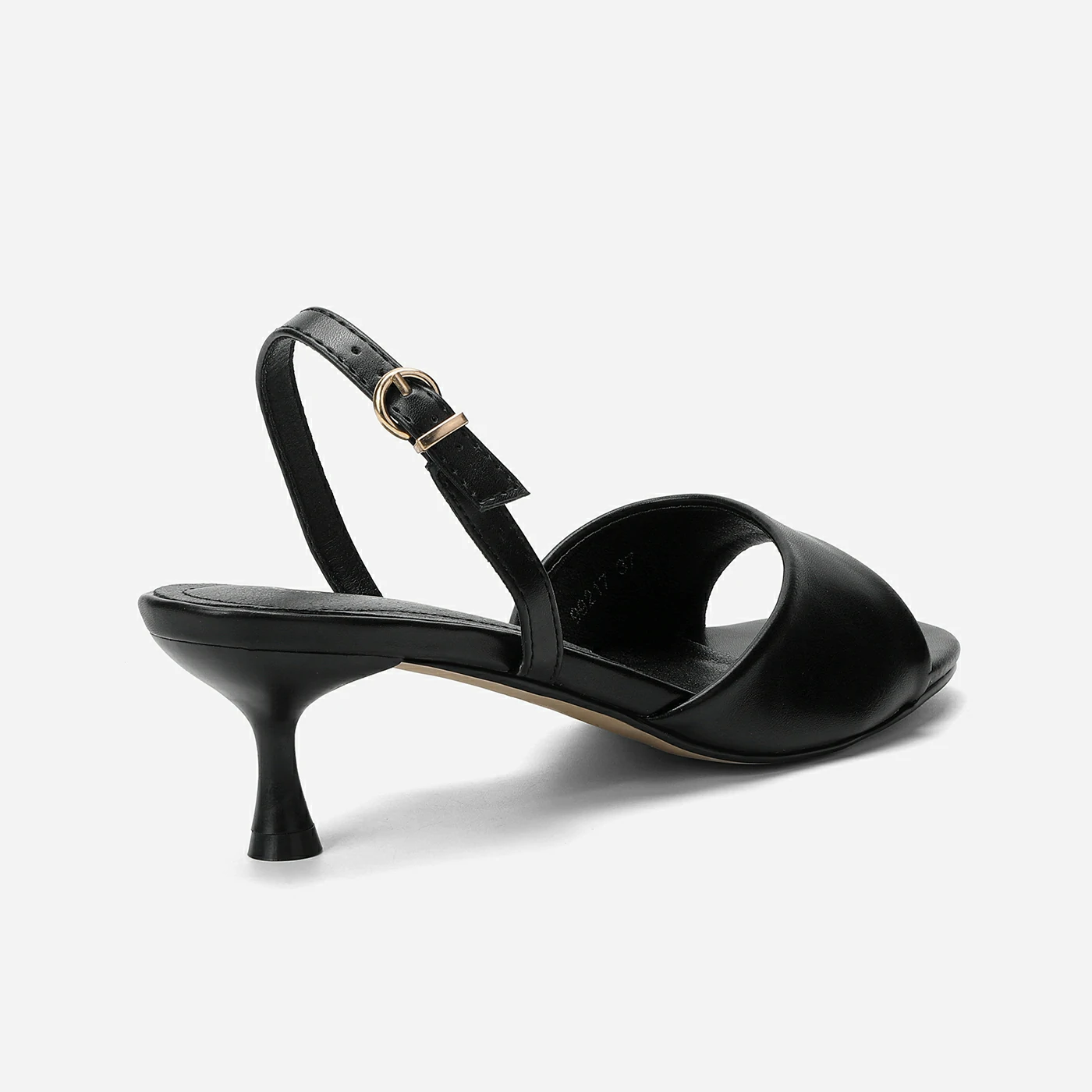 סנדל עקב שחור 37