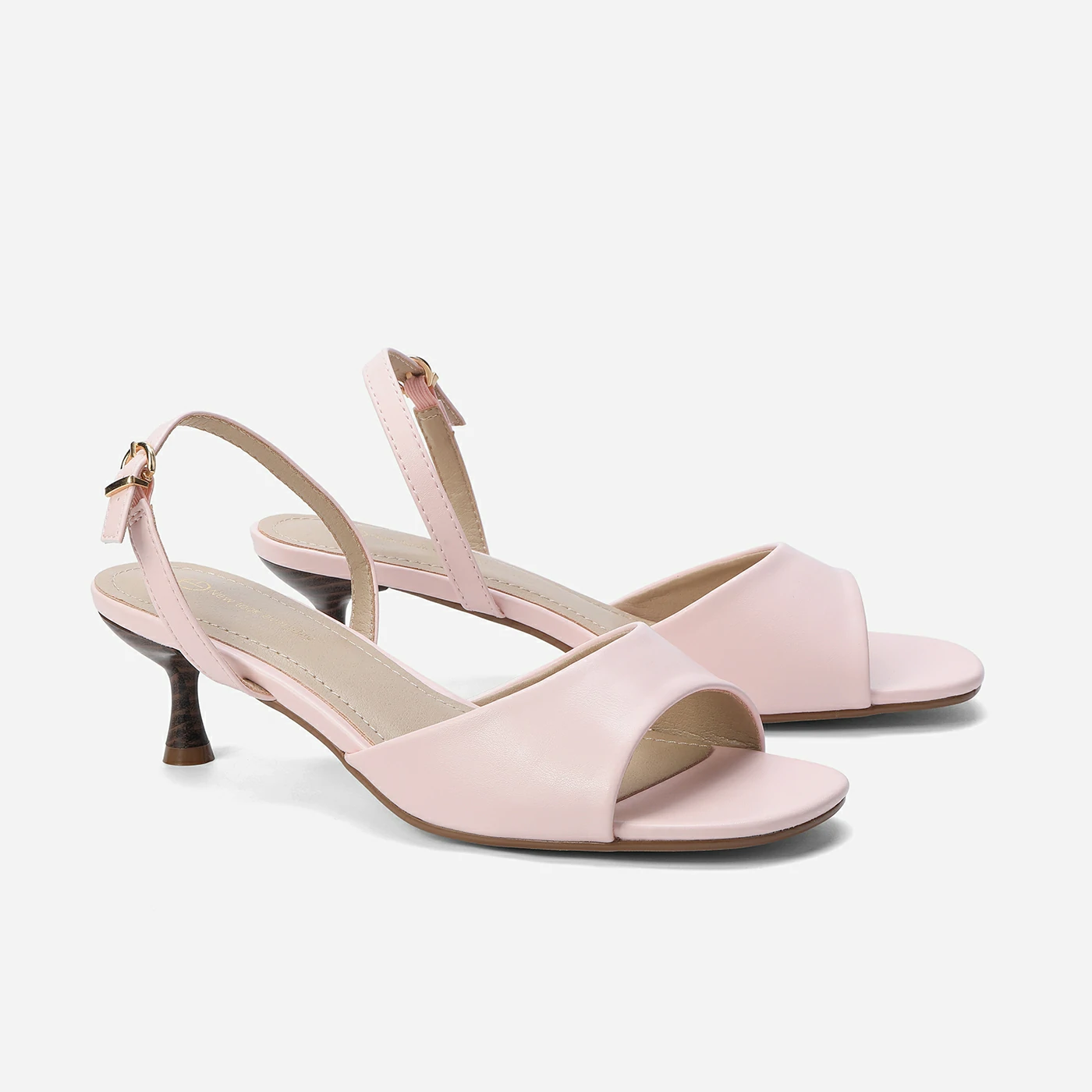 סנדל עקב ורוד 36