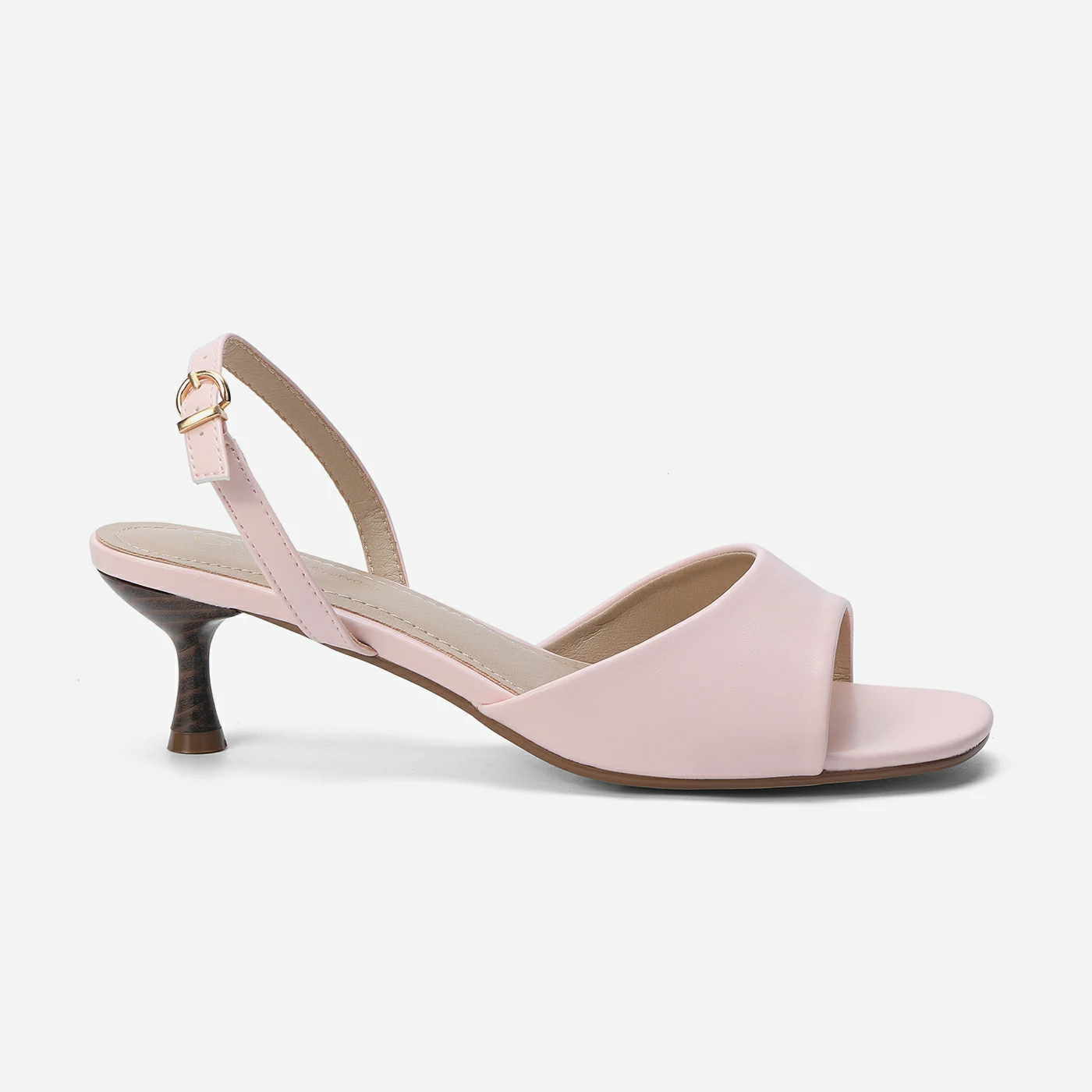 סנדל עקב ורוד 36