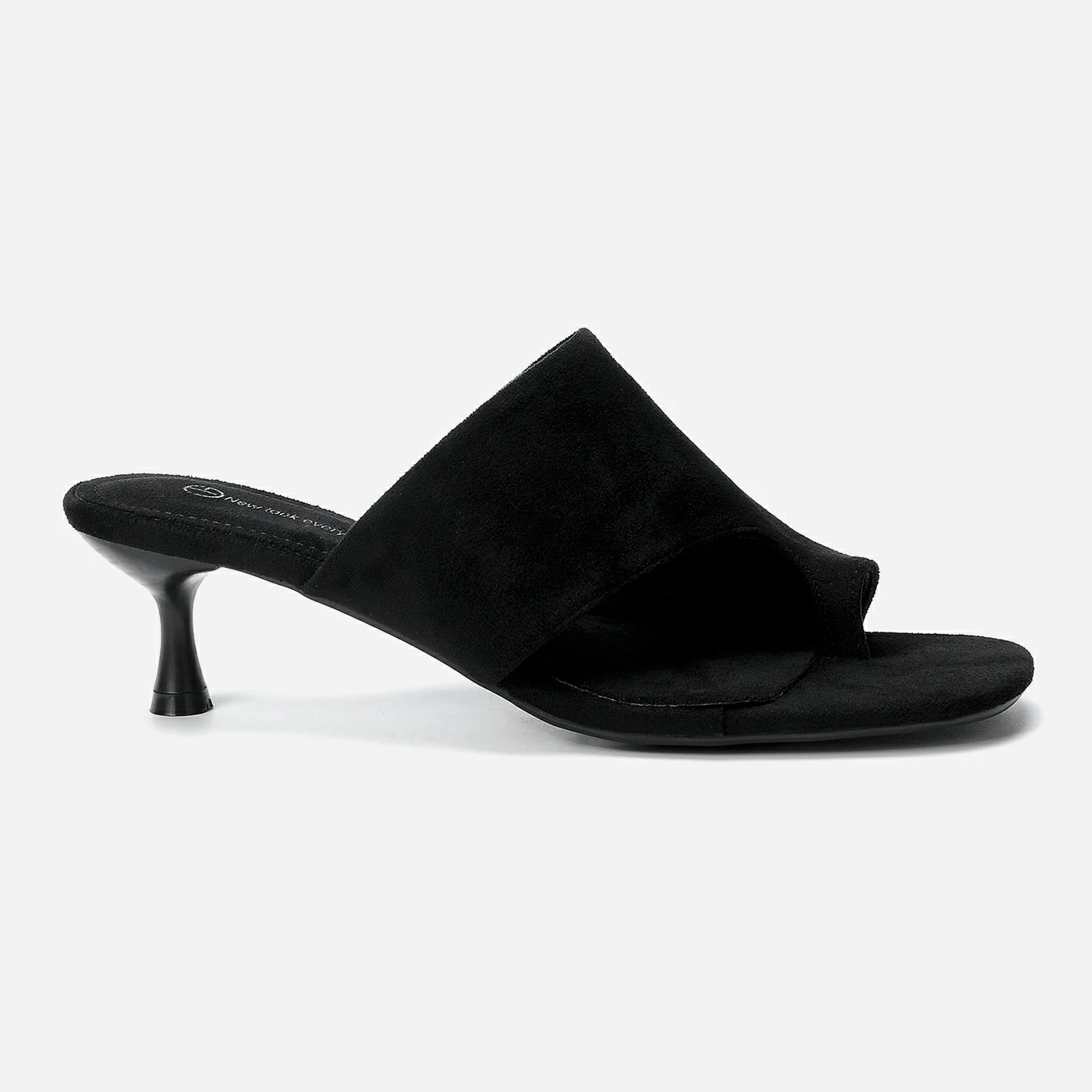 כפכף עקב שחור 37