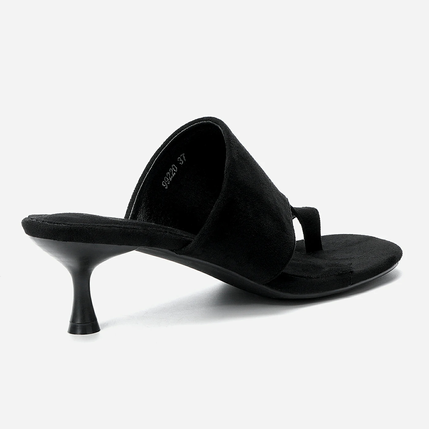 כפכף עקב שחור 37