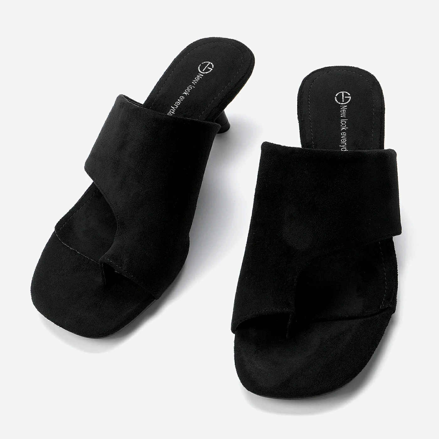 כפכף עקב שחור 37