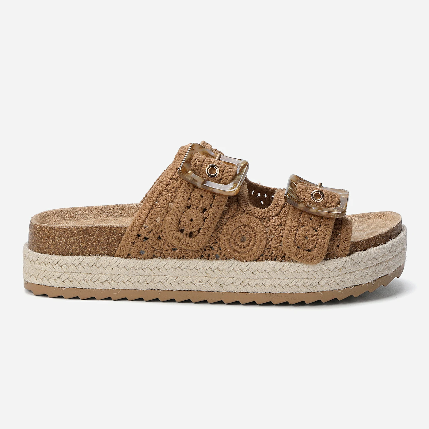 כפכף פלטפורמה כאמל 36