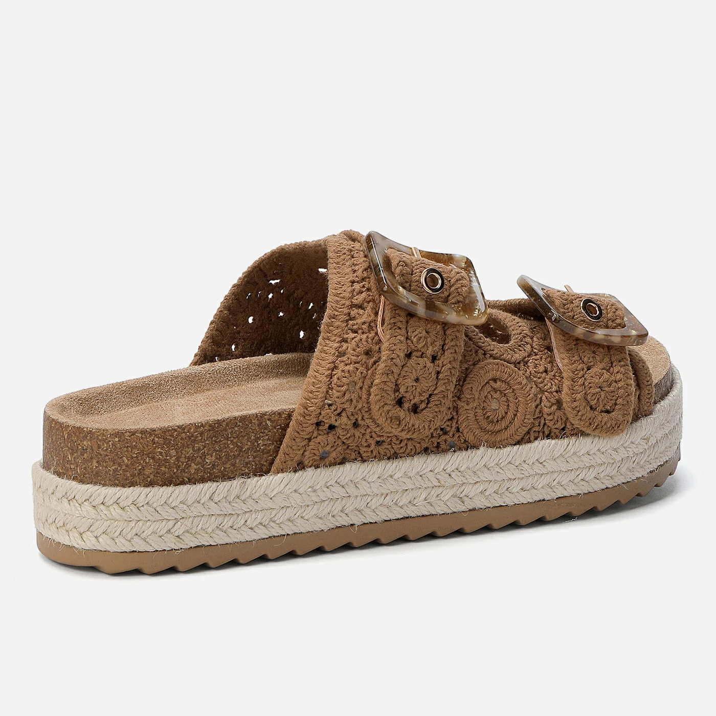 כפכף פלטפורמה כאמל 36