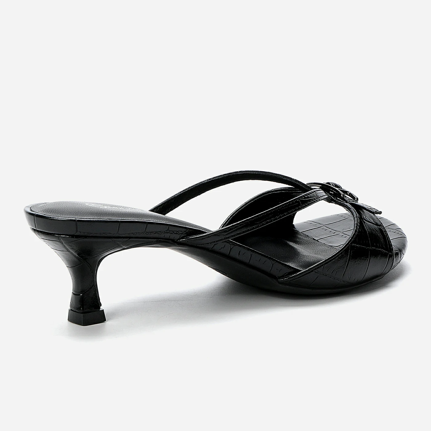 כפכף עקב שחור 36