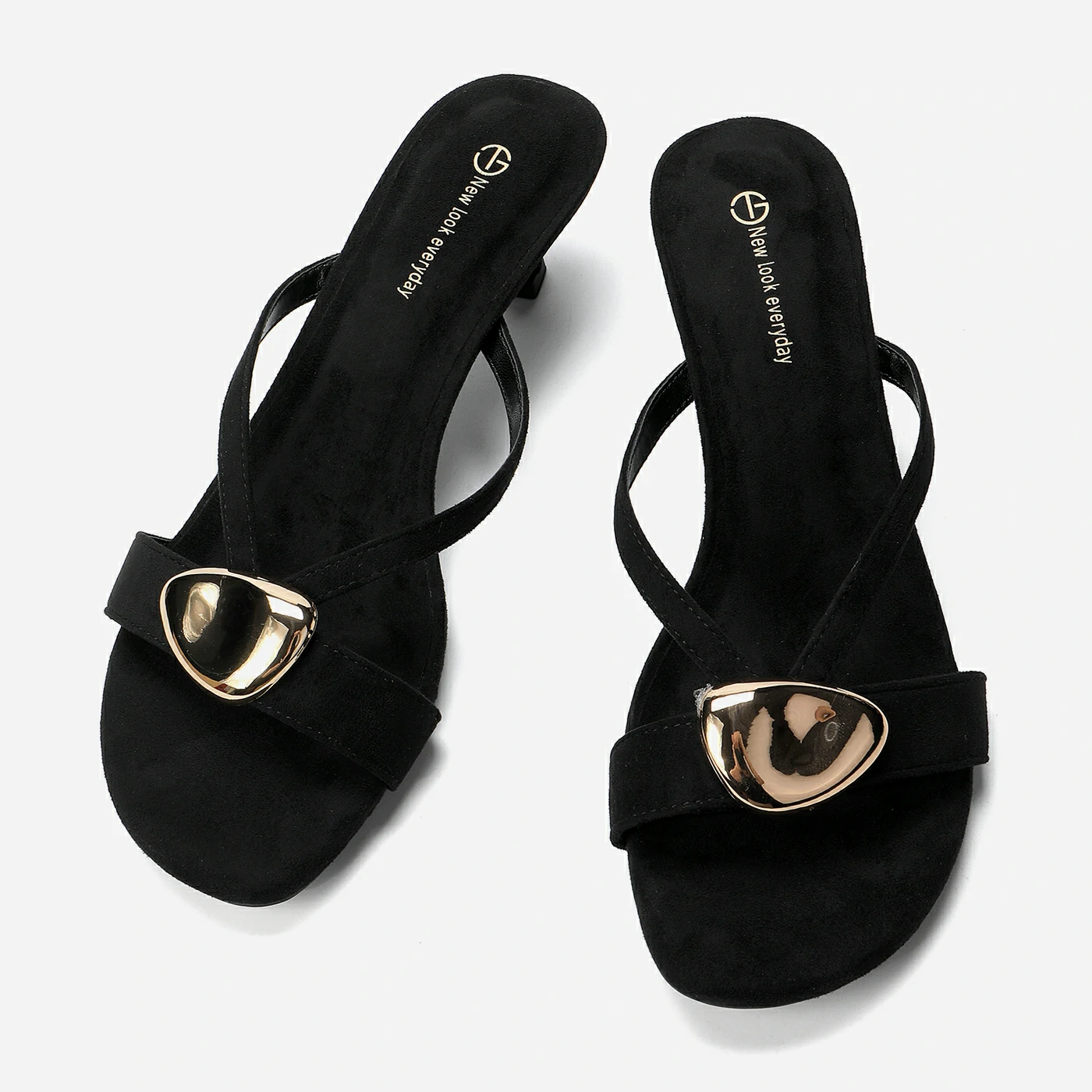 כפכף עקב שחור 36