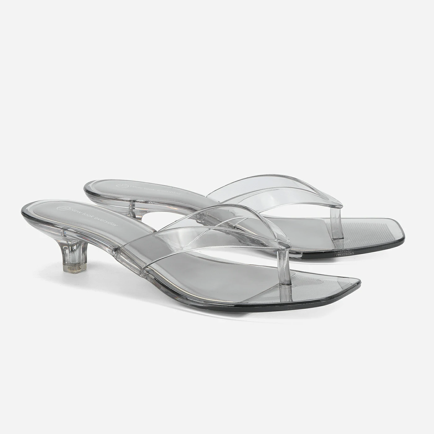 כפכף עקב אפור 36