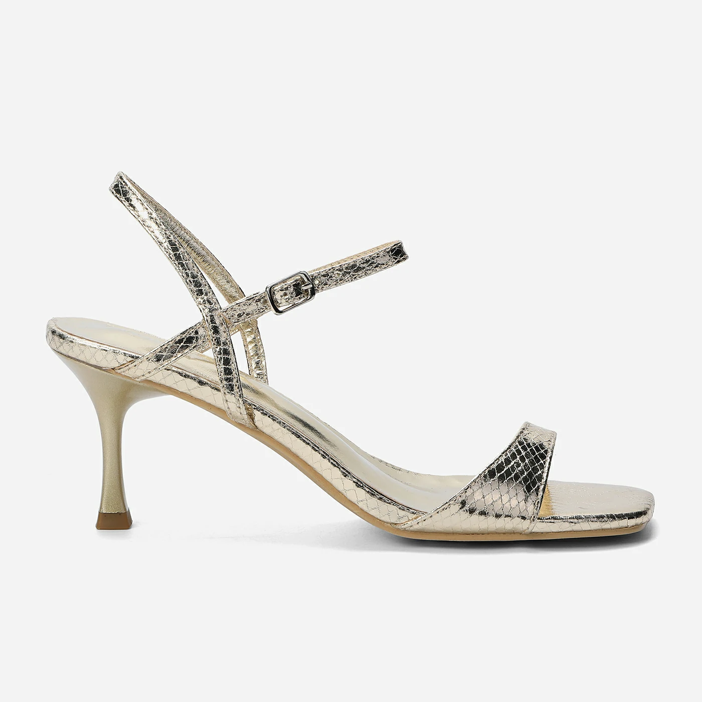 סנדל עקב זהב 38