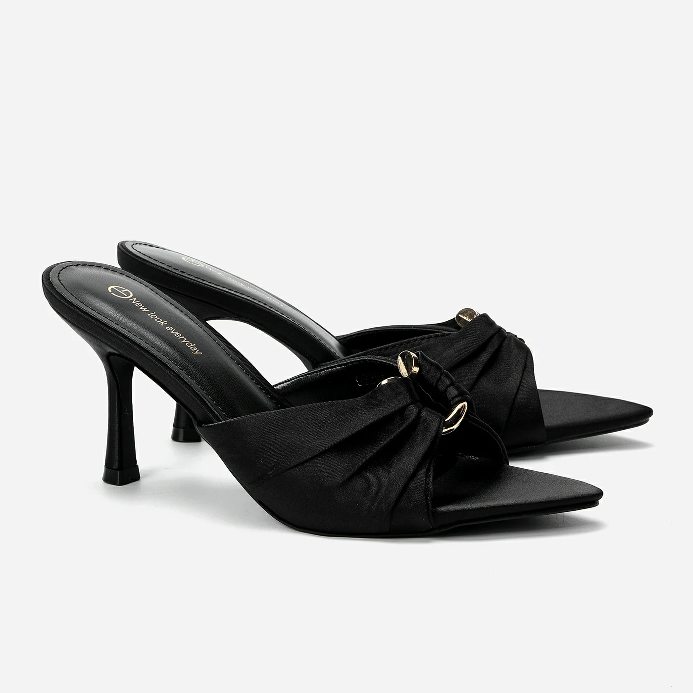 כפכף עקב שחור 37