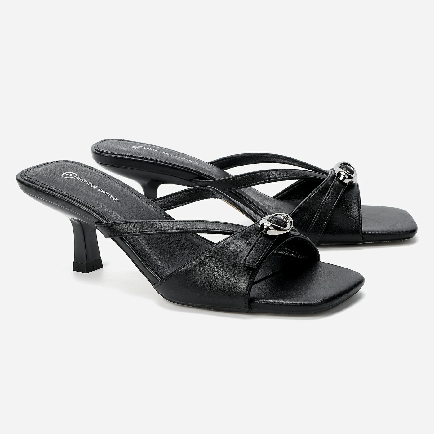 כפכף עקב שחור 37