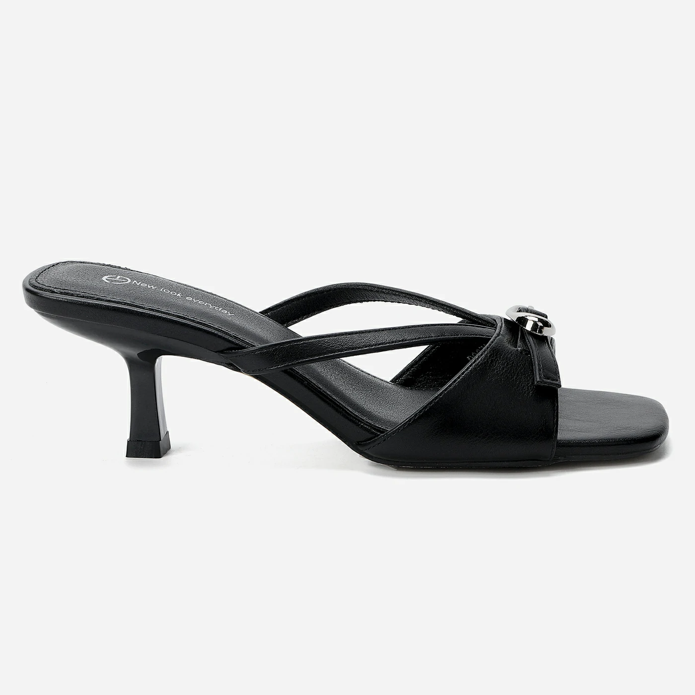 כפכף עקב שחור 37