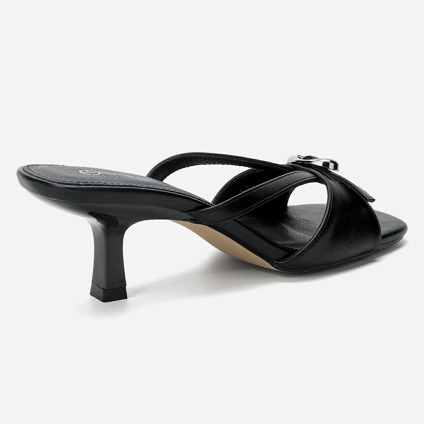 כפכף עקב שחור 37