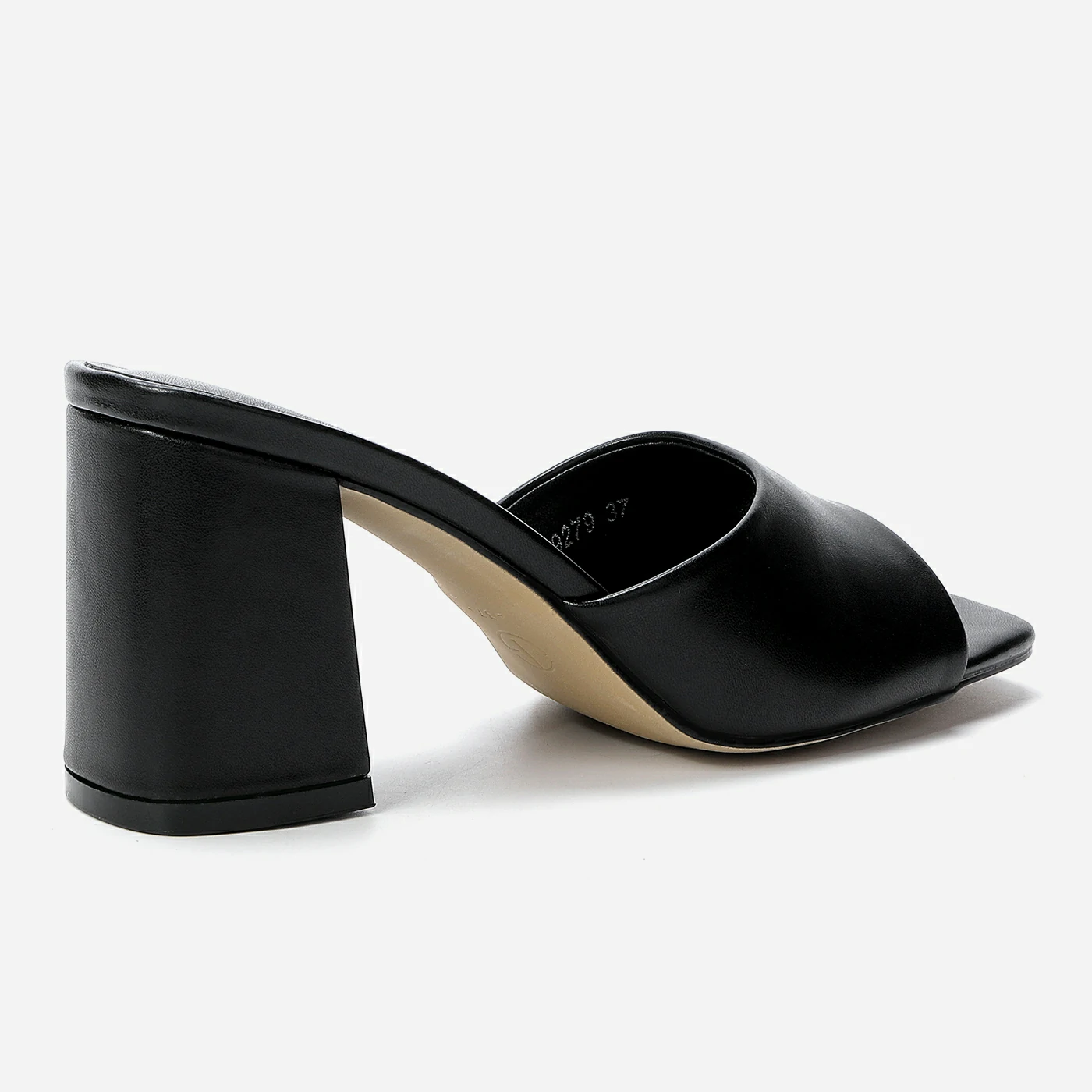 כפכף עקב שחור 40