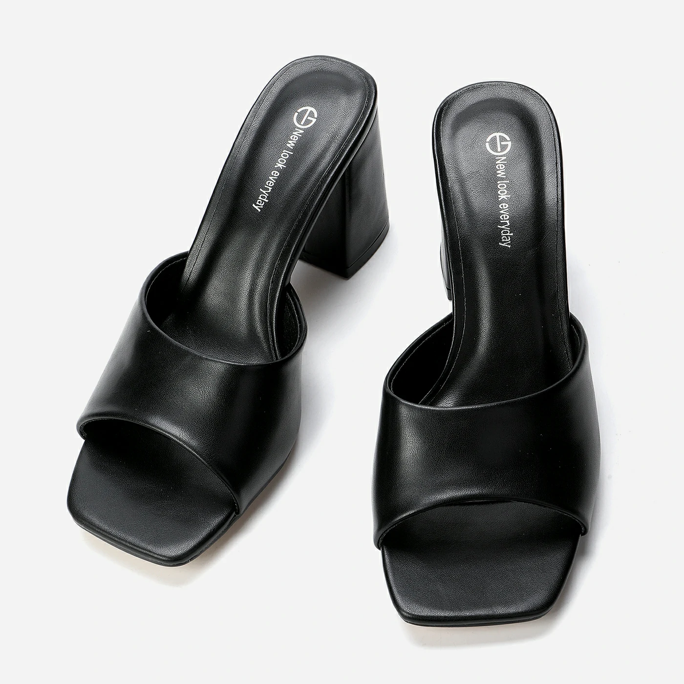 כפכף עקב שחור 40