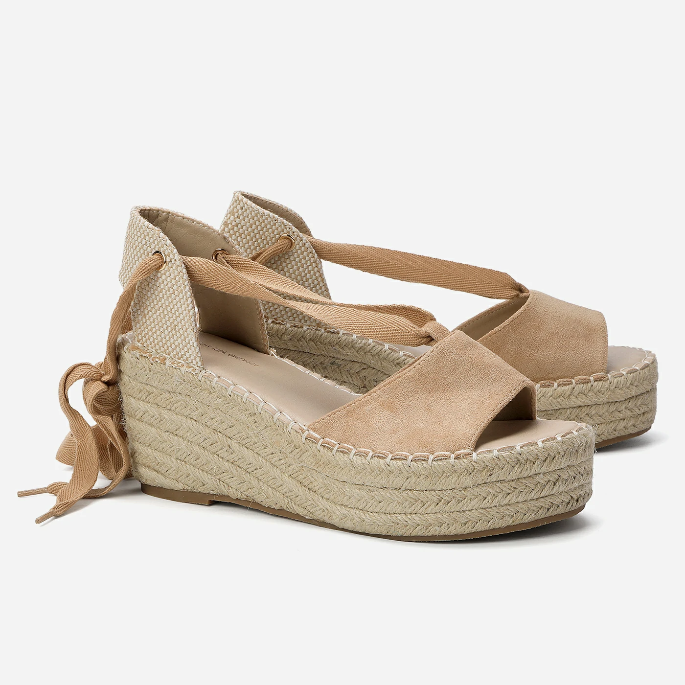 סנדל פלטפורמה בז 37