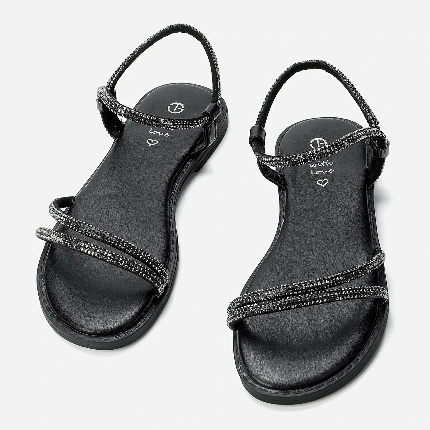 סנדל שחור 34