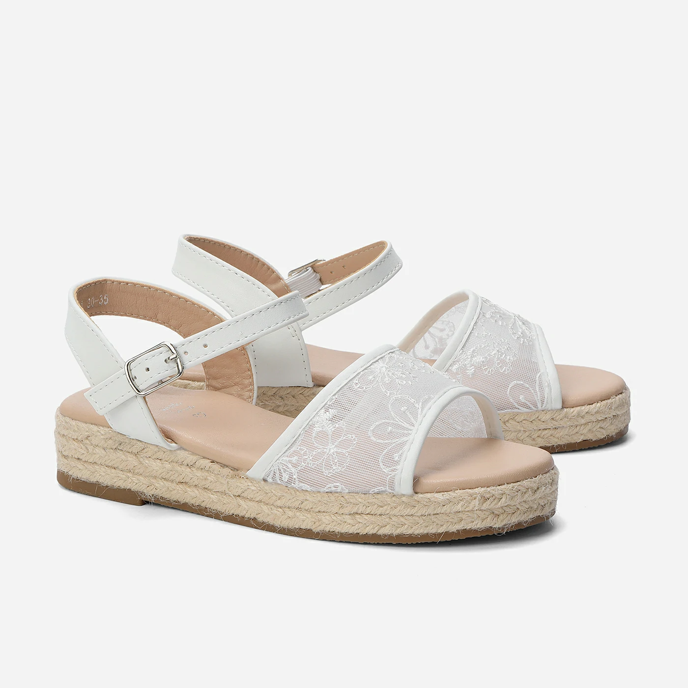 סנדל לבן 34
