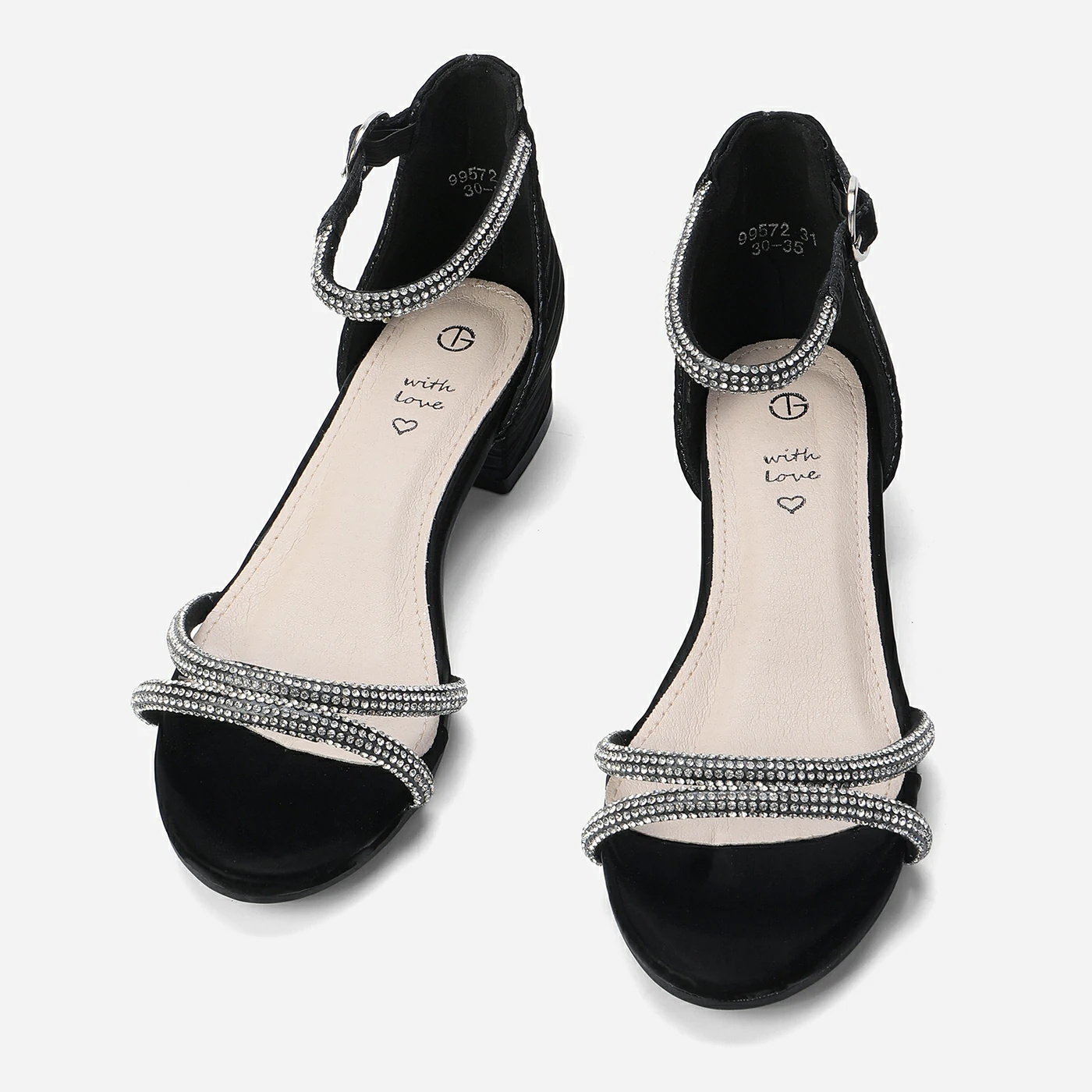 סנדל שחור 30